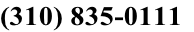 (310) 835-0111
